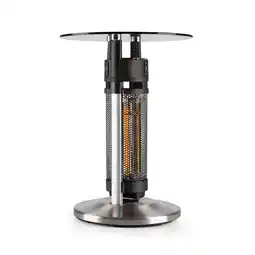 Netto Marken-Discount Primal Heat 65 Bistrotisch Karbon-IR-Heizelement 1200W LED 65cm Glas Angebot