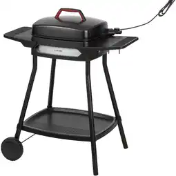 Netto Marken-Discount Gatsby Elektrogrill 2000W Antihaft-Grillfläche Seitentische schwarz Schwarz Angebot