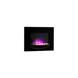 Netto Marken-Discount Feuerschale Elektro-Wandkamin 1800W Flammenillusion Dekosteine Angebot