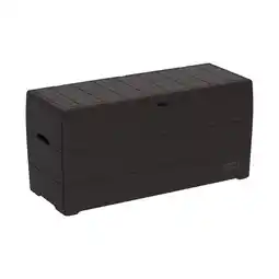 Netto Marken-Discount VCM Durabox Kunststoff Garten Aufbewahrungsbox Sitzbank Kissenbox 270 l, 117 x 45 x 56 cm Angebot