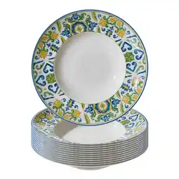 Netto Marken-Discount Ritzenhoff & Breker Pastateller Roma Verde ø 30,5 cm 12er Set Angebot