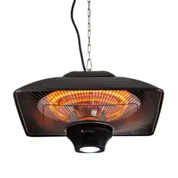 Netto Marken-Discount Heat Square Infrarot-Heizstrahler 1000/2000W Carbon IP24 LED Angebot
