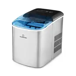 Netto Marken-Discount On-The-Rocks Eismaschine LED 12kg je 24h 2.1l Edelstahl schwarz Angebot