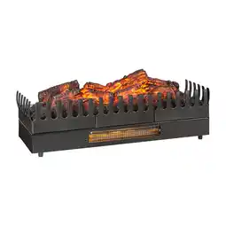 Netto Marken-Discount Kamini FXL Elektrischer Kamin Kamineinsatz 1000/2000W 2W LED schwarz Angebot