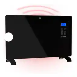 Netto Marken-Discount Norderney Konvektions-Heizgerät Thermostat Timer 2000W 30m² schwarz Schwarz 2000 W Angebot