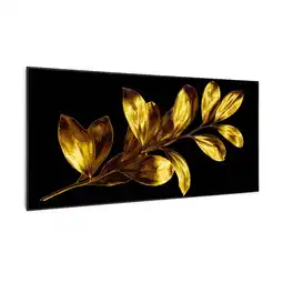 Netto Marken-Discount Wonderwall Air Art Smart Infrarotheizung Goldenes Blatt 120x60cm 700W 120 x 60 cm Angebot