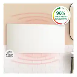 Netto Marken-Discount Wonderwall AirInfinite 720 Infrarotheizung 120x60cm 720W Fernbedienung Angebot