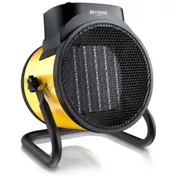 Netto Marken-Discount Bauheizer 3000 W, PTC Keramik, Thermostat, Lüftermodus Angebot