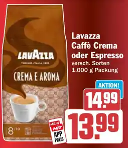 HIT Lavazza Caffè Crema oder Espresso Angebot