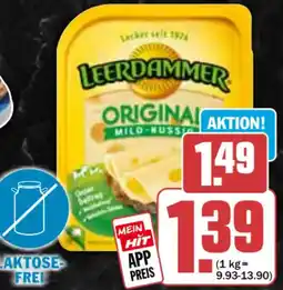 HIT Leerdammer Original Mild-Nussig Angebot