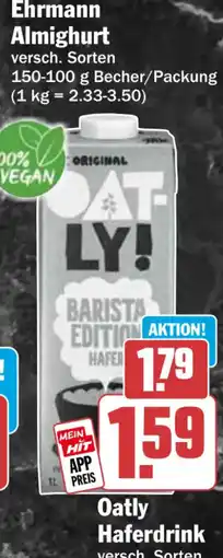 HIT Oatly Hafersaft Angebot