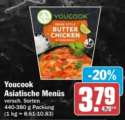 HIT Youcook Asiatische Menüs Angebot
