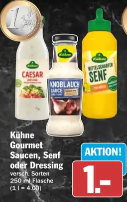 HIT Kühne Gourmet Saucen, Senf oder Dressing Angebot
