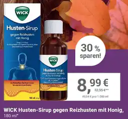 Alliance Healthcare WICK Husten-Sirup gegen Reizhusten mit Honig Angebot