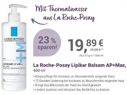 Alliance Healthcare La Roche-Posay Lipikar Balsam AP+Max Angebot