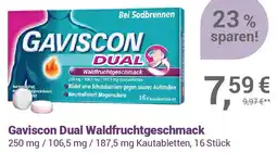 Alliance Healthcare Gaviscon Dual Waldfruchtgeschmack Angebot