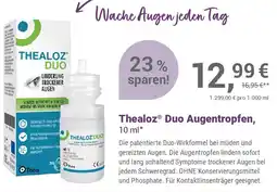 Alliance Healthcare Thealoz Duo Augentropfen Angebot