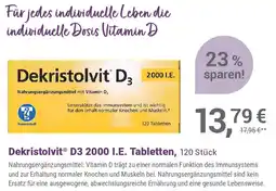 Alliance Healthcare Dekristolvit D3 2000 I.E. Tabletten Angebot