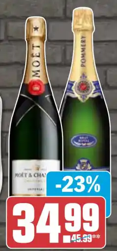 HIT Moët & Chandon Imperial Pommery Brut Royal Angebot
