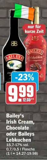 HIT Bailey's Irish Cream Angebot