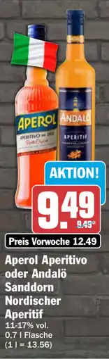 HIT Aperol Aperitivo oder Andalö Sanddorn Nordischer Aperitif Angebot