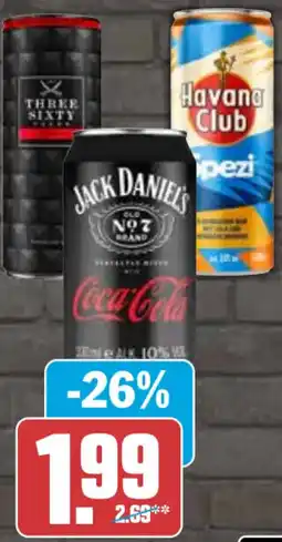 HIT Fertige Longdrinks oder Shatler Cocktails Angebot