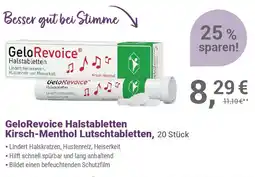 Alliance Healthcare GeloRevoice Halstabletten Kirsch-Menthol Lutschtabletten Angebot