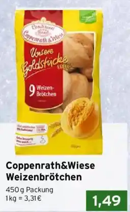 CAP Markt Coppennrath&Wiese Weizenbrötchen Angebot