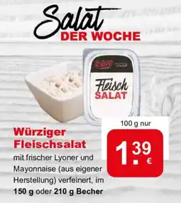 CAP Markt Salat Fleischsalat Angebot