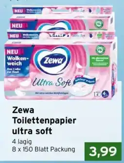 CAP Markt Zewa Toilettenpapier ultra soft Angebot