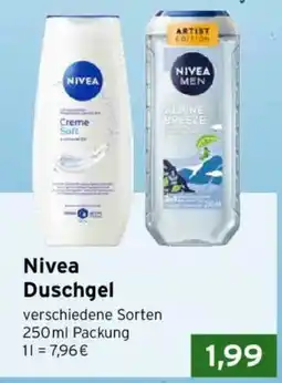 CAP Markt Nivea Duschgel Angebot