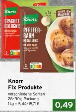 CAP Markt Knorr Fix Produkte Angebot
