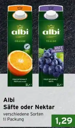 CAP Markt Albi Säfte oder Nektar Angebot