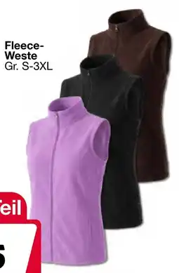 Woolworth Fleece-Weste Angebot