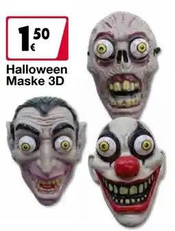 Woolworth Halloween Maske 3D Angebot