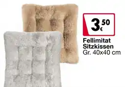 Woolworth Fellimitat Sitzkissen Angebot