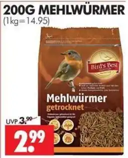Wreesmann Bird's Best Mehlwürmer getrocknet Angebot
