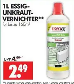 Wreesmann insectex Essig-Unkrautvernichter Angebot