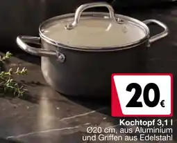 Woolworth Elo Kochtopf 3,1 l Angebot