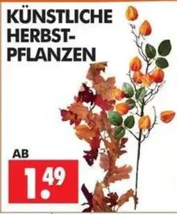 Wreesmann KÜNSTLICHE HERBST-PFLANZEN Angebot