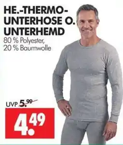 Wreesmann HE.-THERMO-UNTERHOSE O. UNTERHEMD Angebot