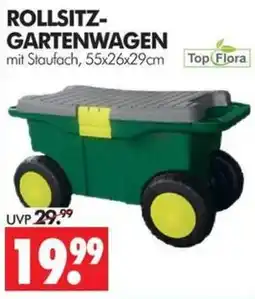Wreesmann ROLLSITZ-GARTENWAGEN Top Flora Angebot