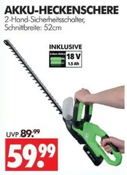 Wreesmann AKKU-HECKENSCHERE Angebot