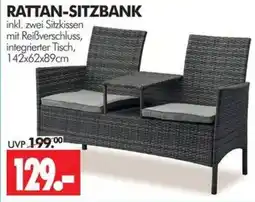 Wreesmann RATTAN-SITZBANK Angebot