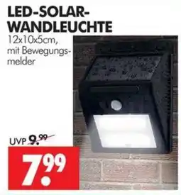 Wreesmann LED-SOLAR-WANDLEUCHTE Angebot