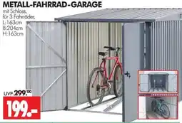 Wreesmann Metall-fahrrad-garage Angebot