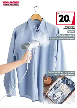 Woolworth Cleanmaxx Dampfbürste Angebot