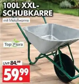 Wreesmann 100L XXL-SCHUBKARRE mit Metallwanne Angebot