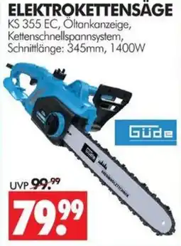Wreesmann ELEKTROKETTENSÄGE KS 355 EC Angebot