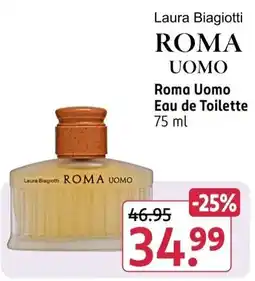 Rossmann Laura Biagiotti ROMA UOMO Angebot